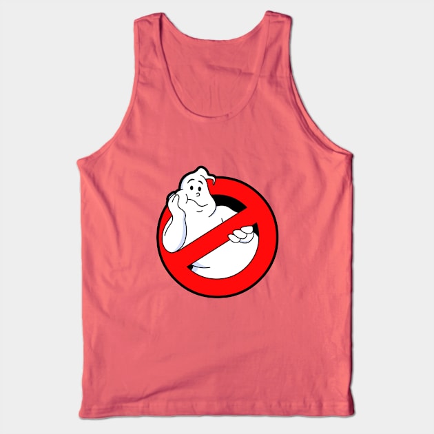 And Now Back To The Real Ghostbusters Logo Bored Tank Top by RobotGhost